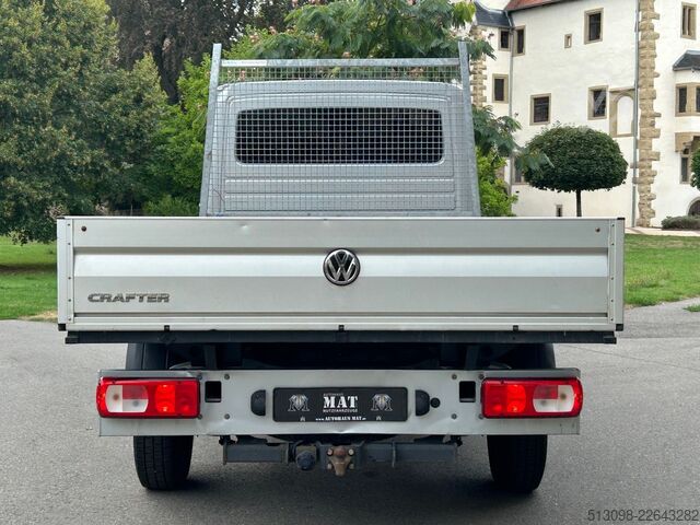 Pick-up skåpbil VW CRAFTER PRITSCHE DoKa TEMP. KLIMA NAVI AHK SHZ