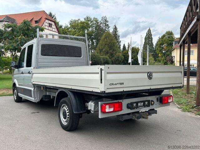 Pick-up skåpbil VW CRAFTER PRITSCHE DoKa TEMP. KLIMA NAVI AHK SHZ