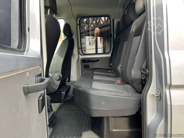 Pick-up skåpbil VW CRAFTER PRITSCHE DoKa TEMP. KLIMA NAVI AHK SHZ