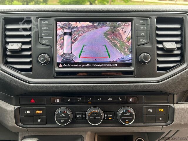 Furgão de teto alto VW CRAFTER LANG AUTOMATIK ACC SPURHALTE. STANDHZG