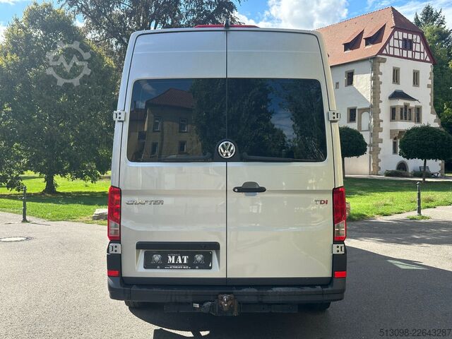 Furgão de teto alto VW CRAFTER LANG AUTOMATIK ACC SPURHALTE. STANDHZG