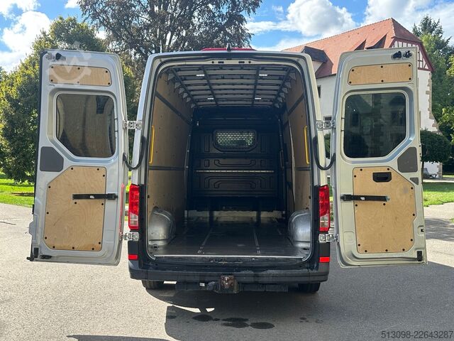 Furgão de teto alto VW CRAFTER LANG AUTOMATIK ACC SPURHALTE. STANDHZG