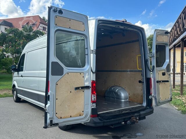 Furgão de teto alto VW CRAFTER LANG AUTOMATIK ACC SPURHALTE. STANDHZG