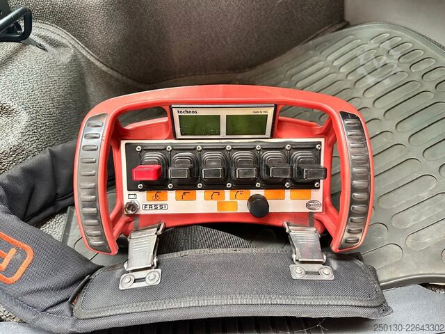 Lastbil med flak DAF LF 55.280 4x2 BL Pritsche mit FASSI LK & Glastr.