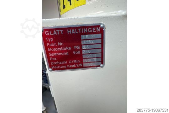 Wirbelschichttrockner Glatt TR2