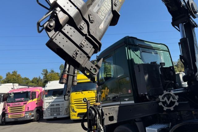 Kiepwagen MERCEDES-BENZ Arocs 3243 8x4 Hiab 166-4