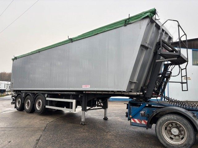 Tippsemitrailer KEMPF Kempf Alukastenmulde 3x9t mit Schleuse, 56 cbm