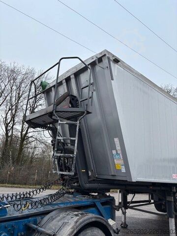 Tippsemitrailer KEMPF Kempf Alukastenmulde 3x9t mit Schleuse, 56 cbm