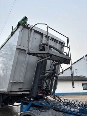 Tippsemitrailer KEMPF Kempf Alukastenmulde 3x9t mit Schleuse, 56 cbm