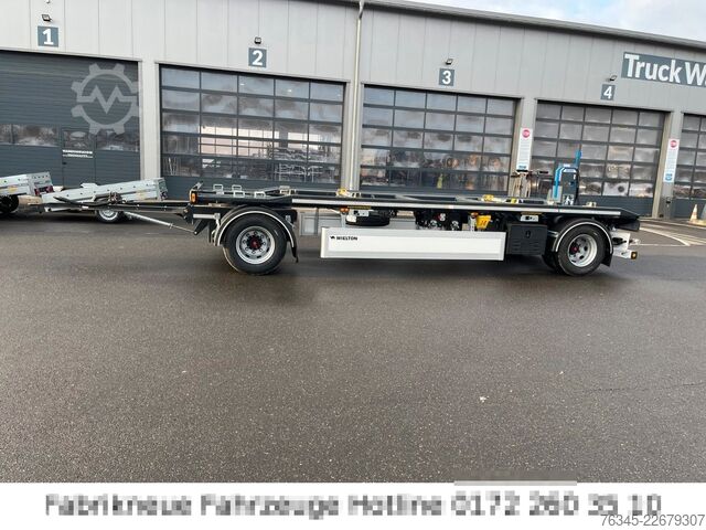 Krokväxelsläp WIELTON PS-2P  Abrollcontainer-Anhänger SOFORT Verfügbar
