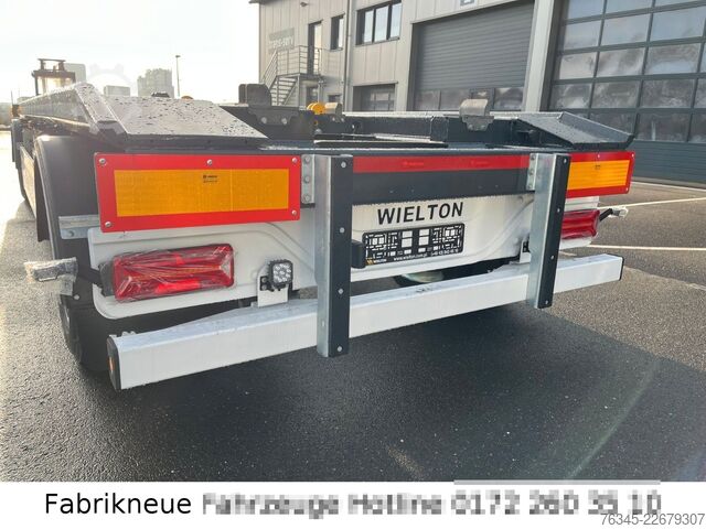 Krokväxelsläp WIELTON PS-2P  Abrollcontainer-Anhänger SOFORT Verfügbar