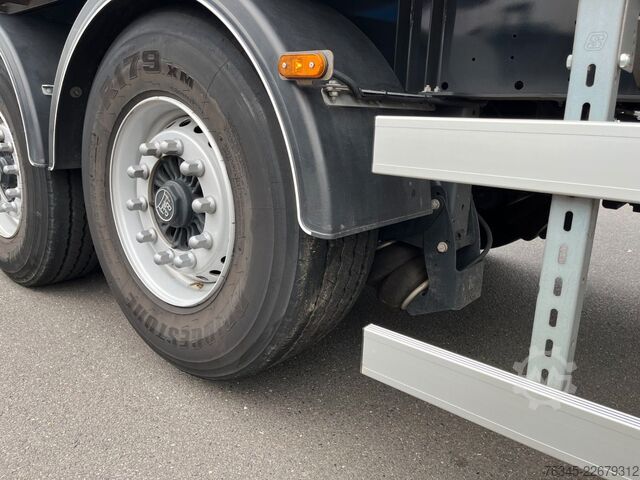 Tippsemitrailer WIELTON 55m3 Alu-Kastenmulde Kombitür Weight Master