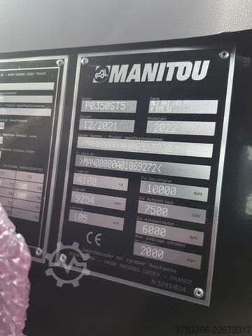 Sert teleskopik yükleyici Manitou MLT841 145 PS+ Y ST5 S1
