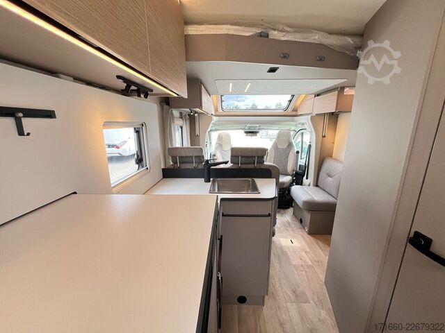 Yarı entegre karavan BÜRSTNER Campeo TD 691 G Hubbett