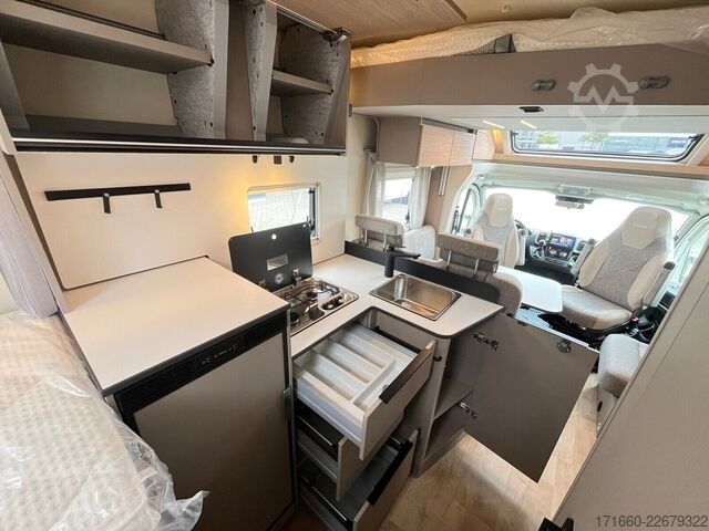 Yarı entegre karavan BÜRSTNER Campeo TD 691 G Hubbett