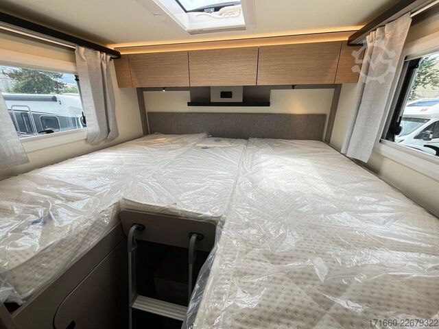 Yarı entegre karavan BÜRSTNER Campeo TD 691 G Hubbett