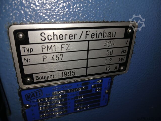 Tour de précision Scherer Feinbau PM 1 FZ