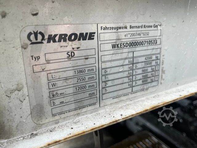 Schuifzeilen Krone Schuifzeilen / BPW-assen