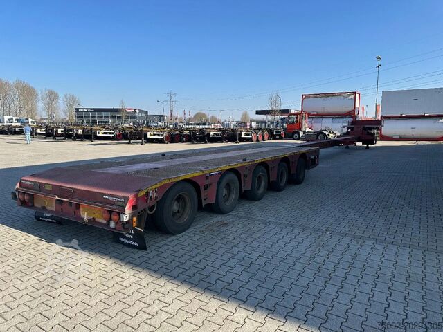 Cargador bajo Broshuis 5ABSD-68/2, FIVE AXLE HYDRAULIC STEERED / 2x  E...