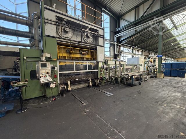 Mașină automată de ștanțat - Presă de transfer Helmerding KDH 500 / 3100 / 2