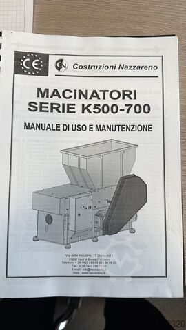 Eenas shredder Nazzareno K700