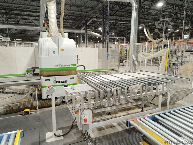 Flexibel CNC-bewerkingscentrum BIESSE Skipper 100