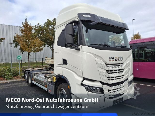 Wissellaadbak vrachtwagen IVECO AS260S46Y/FS CM 2LNG