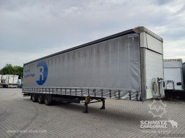 Open oplegger met zeil Schmitz Cargobull Curtainsider Mega Getränke