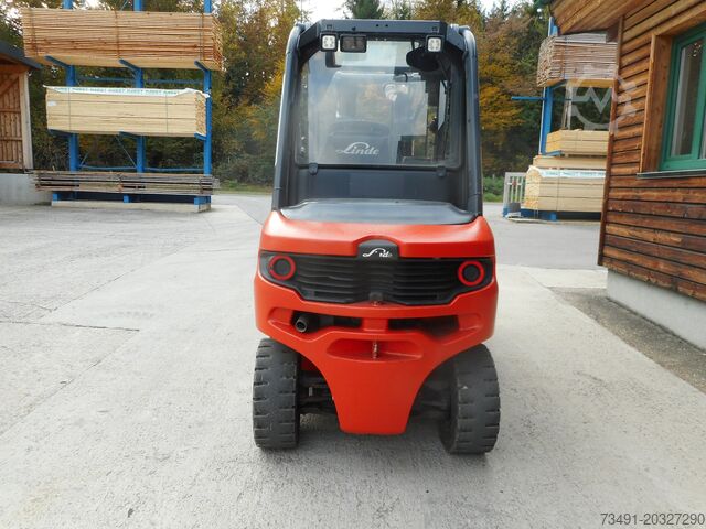 4 točka viljuškar Linde H30D-01 Triplex + SS + ZV