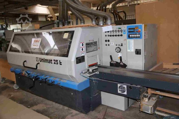 Piallatrice e toupie automatica con banco scanalato Weinig U 23