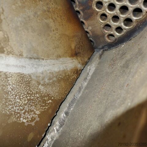 8,5 m² Rohrbündelwärmetauscher aus Edelstahl Schell Apparate 7880