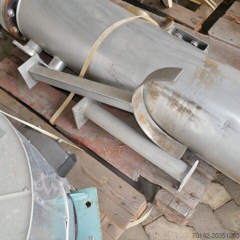 8,5 m² Rohrbündelwärmetauscher aus Edelstahl Schell Apparate 7880