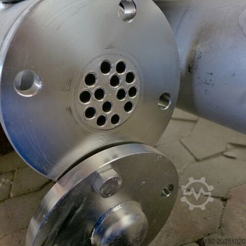 2,75 m² Pharma Rohrbündelwärmetauscher aus V4A Rudert Edelstahl-Technik GmbH 6388