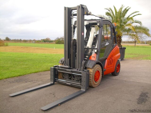 Frontgaffeltruck Linde H50T-02-X394 EVO TRIPLEX-ZVG/SS-UVV + WA
