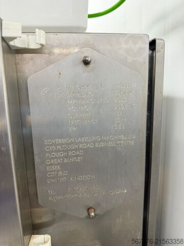 Maszyna do etykietowania Sovereign Labelling Machines Ltd 2020 C-Wrap Label Applicator
