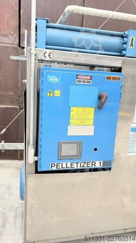 Máquina de producción DrDryice TOMCO DUAL Pelletizer DE01RB-1500