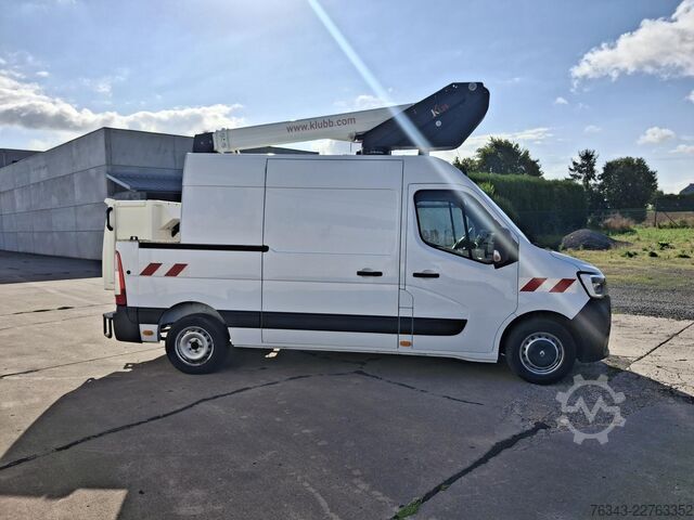 Vrachtwagenhoogwerker RENAULT MASTER F3500 2.3 DCI 145 - NACELLE KLUBB
