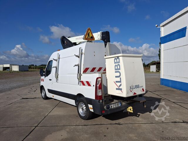 Vrachtwagenhoogwerker RENAULT MASTER F3500 2.3 DCI 145 - NACELLE KLUBB