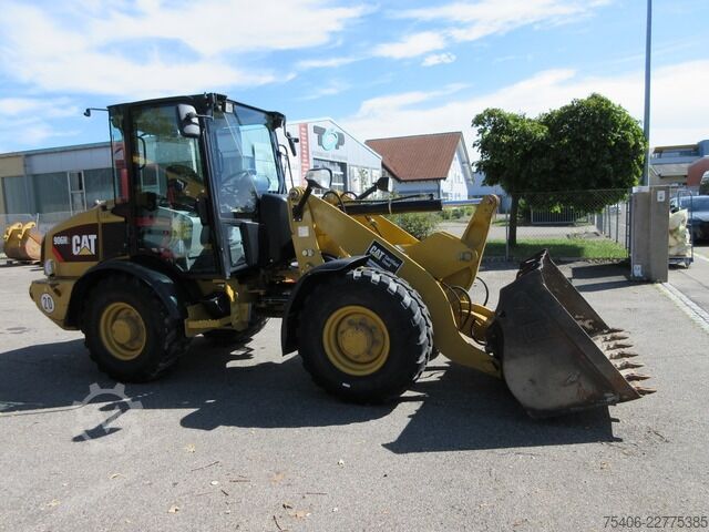 Chargeuse sur pneus caterpillar 906H2 Radlader, Schaufel + Gabel