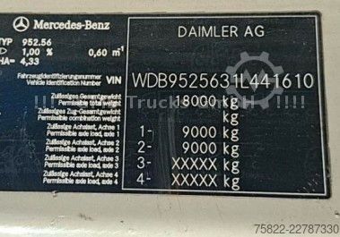 Otro MERCEDES-BENZ Axor 1833 / 4X4 ALLRAD / 16m Atlas Kran