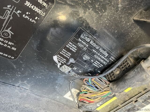 LPG-vorkheftruck Linde H20T-01