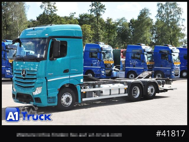 Ladbil med udskifteligt lad MERCEDES-BENZ Actros 2542, Muldi-BDF, 7,45, Lenk-Lift, LBW