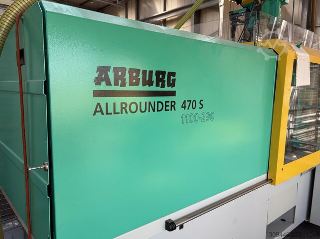 Máquina de moldagem por injecção Arburg Allrounder 470 S 1100-290/100 2K
