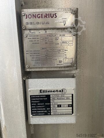 24 x 190 m³ silo's van aluminium ø 3.500 Ellimetal