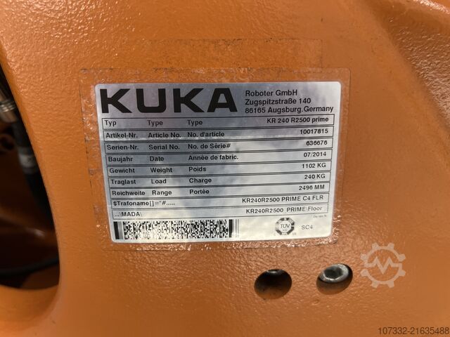 Industrial robot KUKA KR 240 R2500 prime