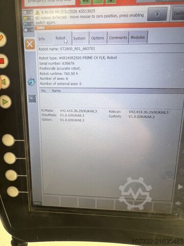 Industrial robot KUKA KR 240 R2500 prime