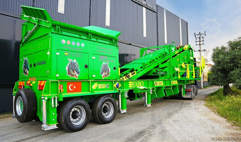 Mobiel scherm FABO Mobile Screen ME-2050 Mobile Screening Machine