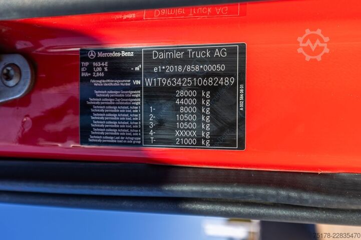 Standard-SZM Mercedes-Benz ACTROS 2851 LLS - 6x4