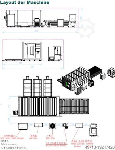 Lasersnijmachine 3015-12kW MAX Photonics