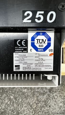 Vacuümpomp EBARA PDV250